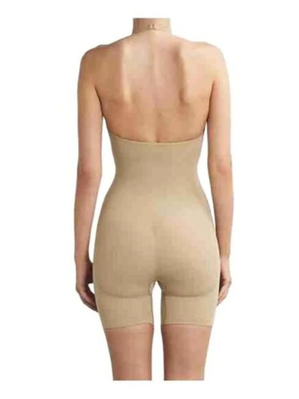 SKIMS Sculpt Plunge Shapewear Bodysuit Nude XS